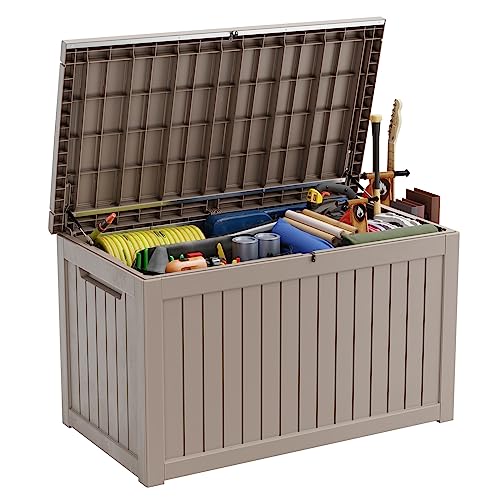 281 Gallon Large Resin Deck Box