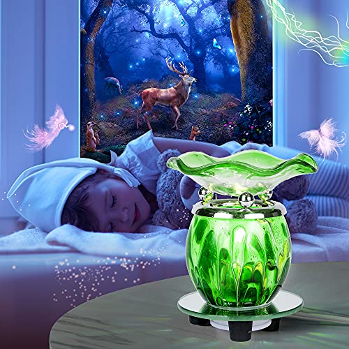 3 in 1 Electric Oil Warmer Scented Wax Warmer Wax Melt Warmer Melter Fragrance Wax Burner