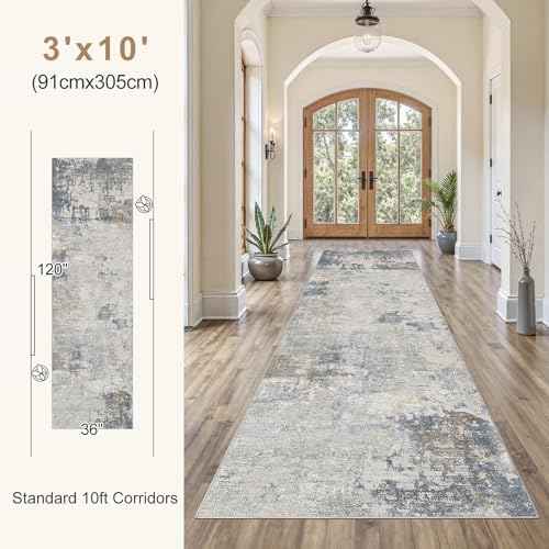 3x10 Washable Runner Rug for Hallway (30.08 Sq Ft)