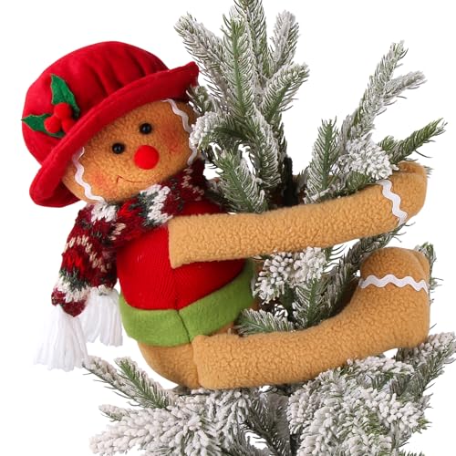 Gingerbread Christmas Tree Topper Decorations