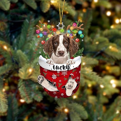 English Springer Spaniel Dog Christmas Ornament