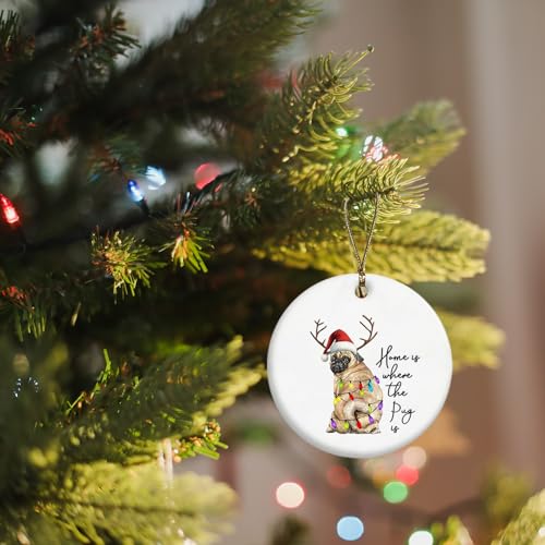 Pug Ornament Pug Ornaments for Christmas Tree