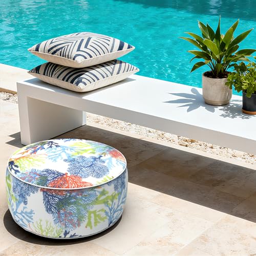 Outdoor Inflatable Footrest Stool