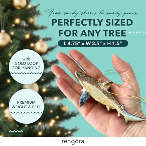 Shark Christmas Ornament