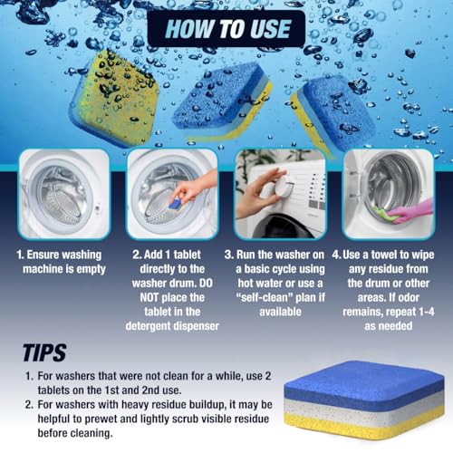 Washing Machine Cleaner Descaler (28 Count)