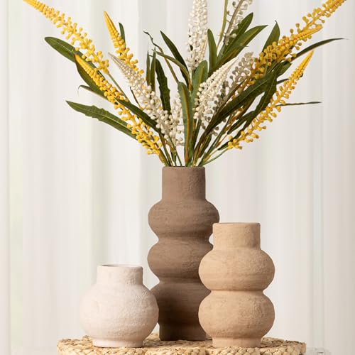 Ceramic Vase Home Table Decor (3 Count)