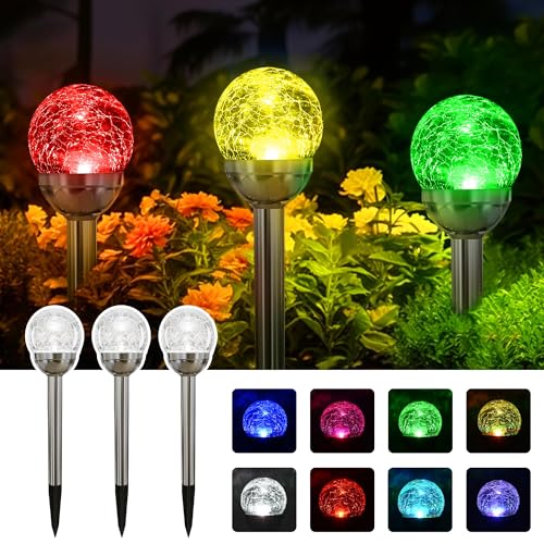 Solar Garden Lights Outdoor (3 Count)