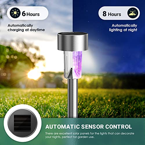 Outdoor Waterproof Multicolor Solar Garden Lights (20 Count)