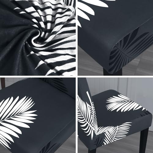 Pattern Chair Covers for Dining Room Set of 4