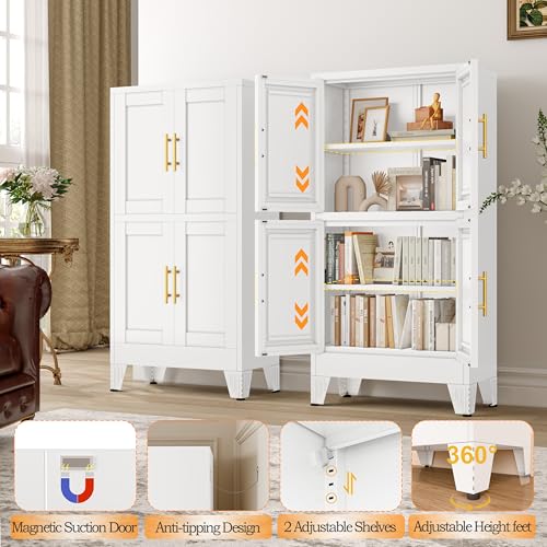 47.25" Metal Pantry Cabinet