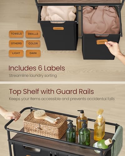 Laundry Sorter with Wheels