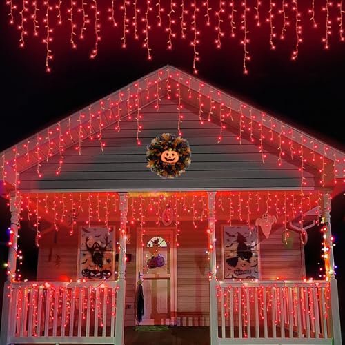 Red Halloween Lights (66 Foot)