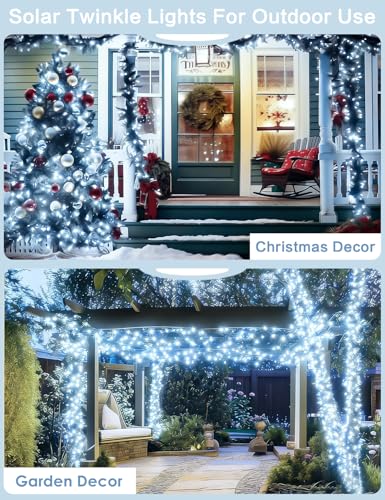 Solar String Lights Outdoor (80 Foot)