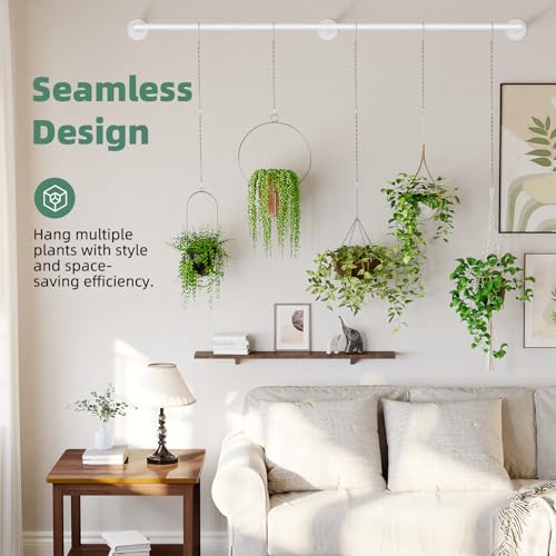Plant Hanger Indoor with 6 Hanging Chains Hanging Planters (6 Count)