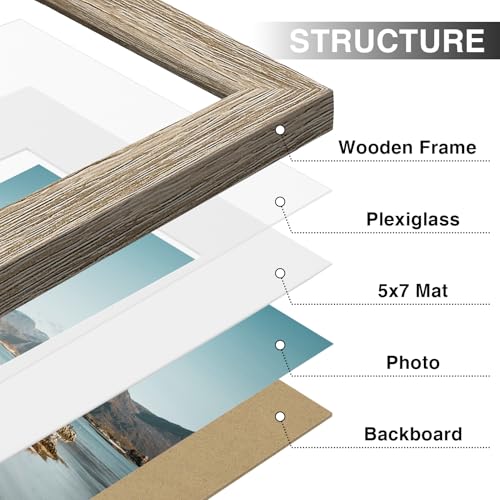 8x10 Picture Frames Set of 9 (9 Count)