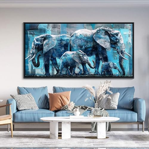 Elephant Canvas Wall Art