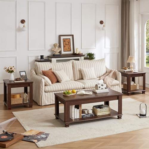 Farmhouse End Tables for Living Room