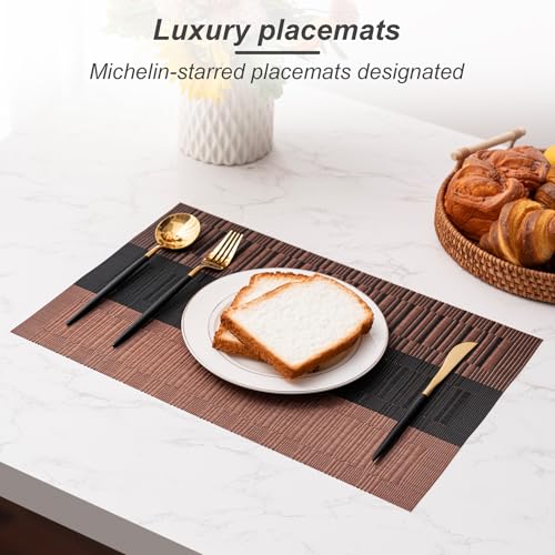 Placemats Set of 6 Washable Indoor (6 Count)