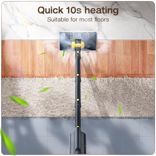 10-in-1 Steam Cleaner, Detachable Handheld Steam Mop for Multi-Surface