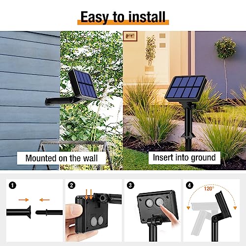 4 Pack Solar String Lights Outdoor (4 Count)