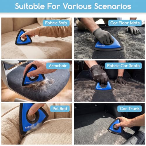 Mini Pet Hair Remover for Car Detailing Dog Hair Tool