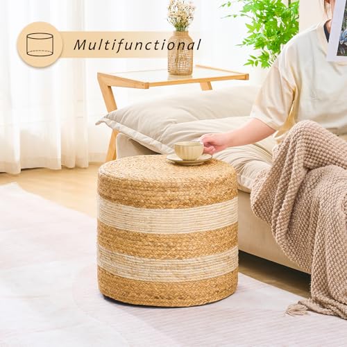Handwoven Ottoman Pouf