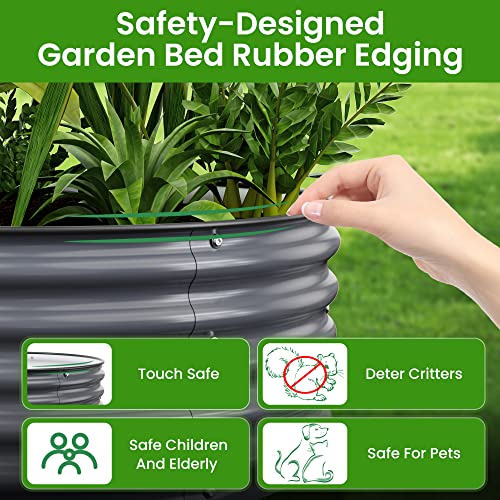 Round Raised Garden Beds