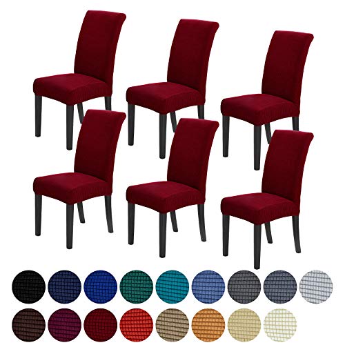 Stretch Chair Covers for Dining Room Set of 6