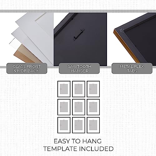 9 Piece Gallery Wall Frame Set (9 Count)