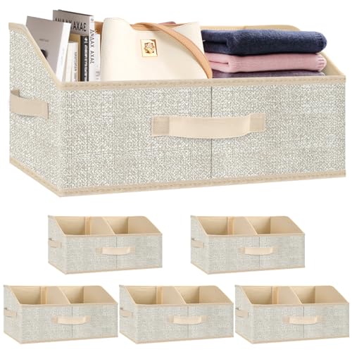 6 Pack Trapezoid Storage Bins (6 Count)