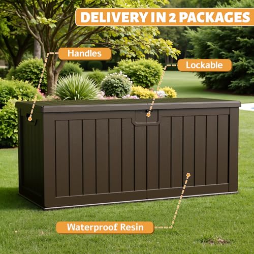 250 Gallon Resin Deck Box