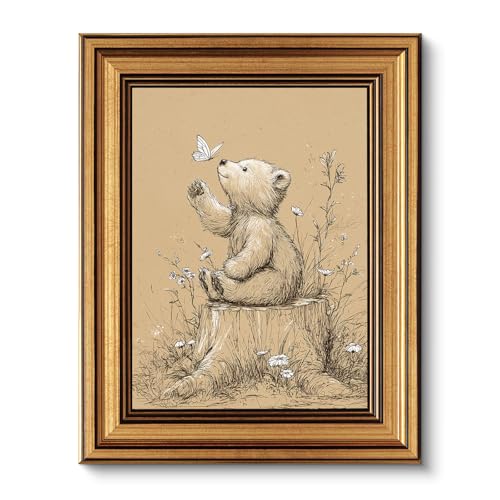 Vintage Gold Framed Wall Art