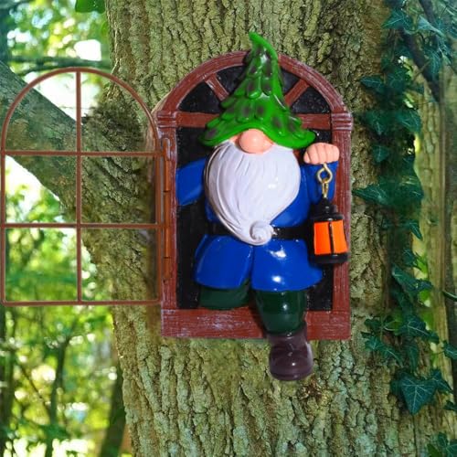 Whimsical Fairy Garden Gnome Statue