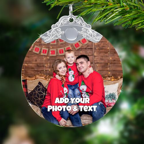 Personalized Christmas Ornament with Photo
