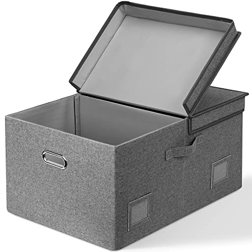 75 Quarts Extra Large Decorative Storage Bins with Lids