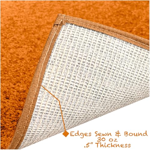 Soft & Colorful 3' Round Kids Classroom Area Rug