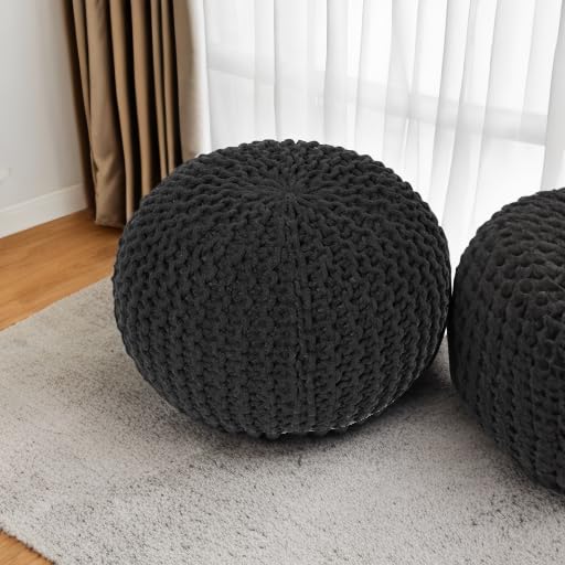 Round Pouf Ottoman