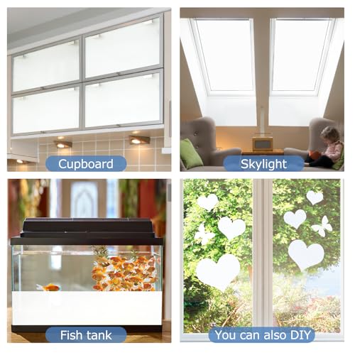 Frosted Window Privacy Film (19.3471 Sq Ft)