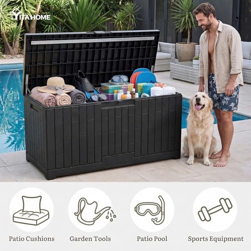 120 Gallon Outdoor Storage Deck Box