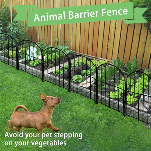 Decorative Garden Fence 17in x10ft (10 Sq Ft)
