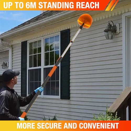 20FT Cobweb Duster with Extension Pole