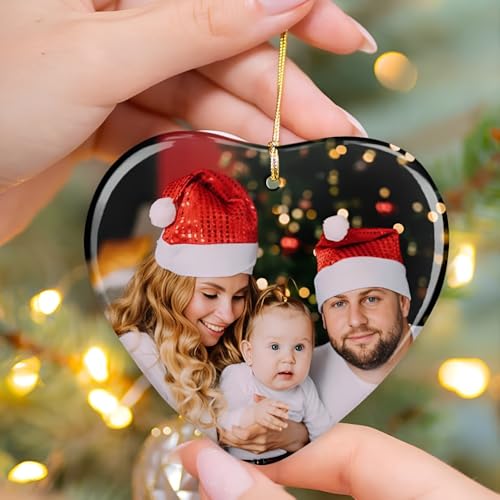 Personalized Christmas Ornaments with Photo