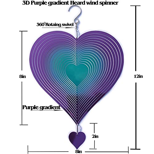 Wind Spinner Purple