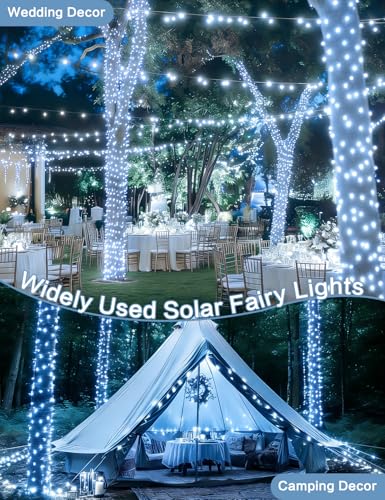 Solar String Lights Outdoor (80 Foot)