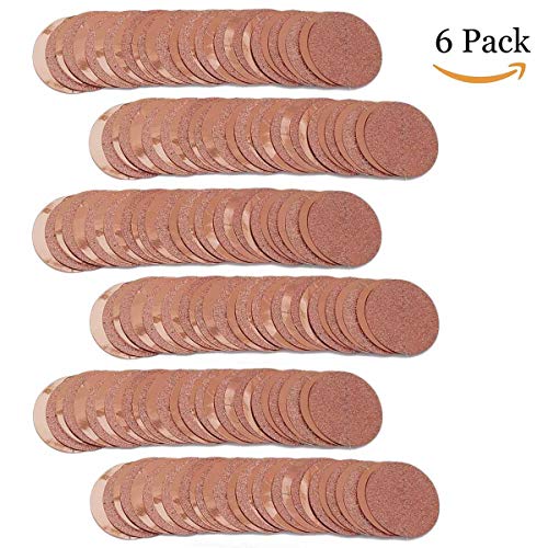 6 Pcs Rose Gold Paper Circle Dots Garland (6 Count)