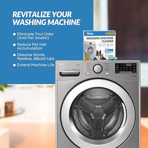 Washing Machine Cleaner Tablets (24 Count)