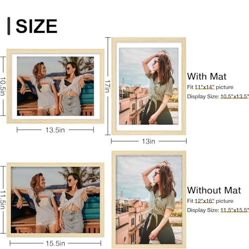 12x16 Picture Frames Set of 9 for Wall Mounting (9 Count)