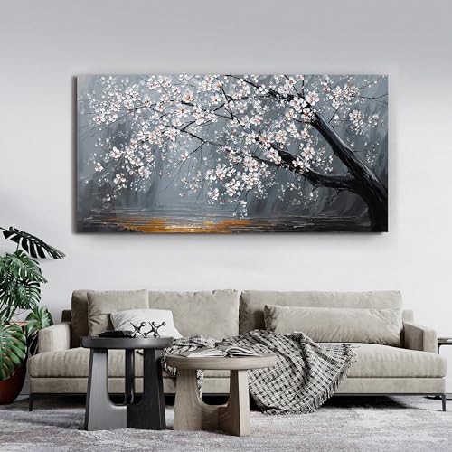 Flower Wall Art Decor Large Canvas Wall Art Decor For Living Room 29"X58"