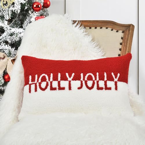 Holly Jolly Christmas Pillow Covers