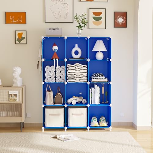 Cube Storage Organizer Closet Organizers 12 Cube Storage Shelves